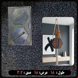 قالب طلقی گلجای دیواری کد 233