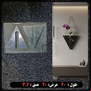 قالب طلقی گلجای دیواری کد 234