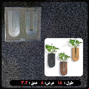 قالب طلقی گلجای دیواری کد 235