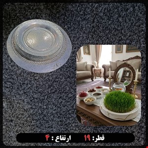 قالب طلقی سینی زیر سبزه کد 245