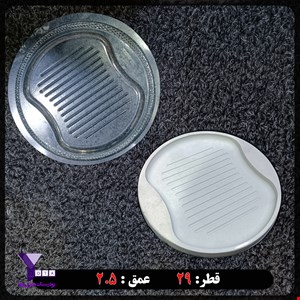 قالب طلقی شفاف مدل سینی خط دار کد 46