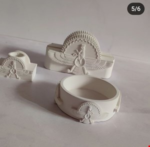 قالب سیلیکونی ست سه پارچه کوروش کبیر 