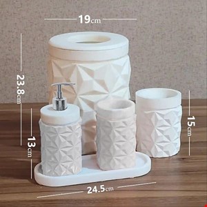 قالب سیلیکونی  ست سرویس بهداشتی مدل هاریکا