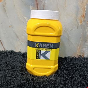 رنگ اکرولیک یک کیلویی کارن - پایه آب