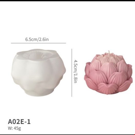 قالب سیلیکونی شمع کد S24