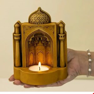 قالب سیلیکونی جا شمعی طرح حرم