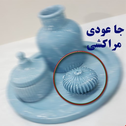 قالب سیلیکونی جا عودی مدل مراکشی