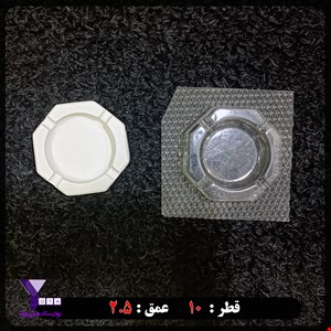 قالب طلقی شفاف مدل زیرسیگاری شش ضلعی کد 243