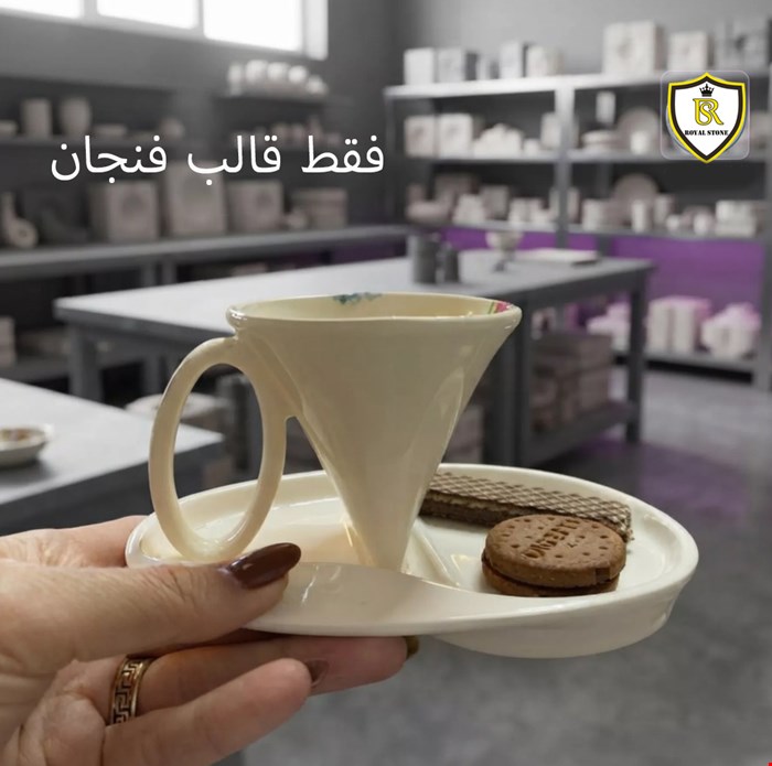 قالب گچی فنجان لادن کد 1217
